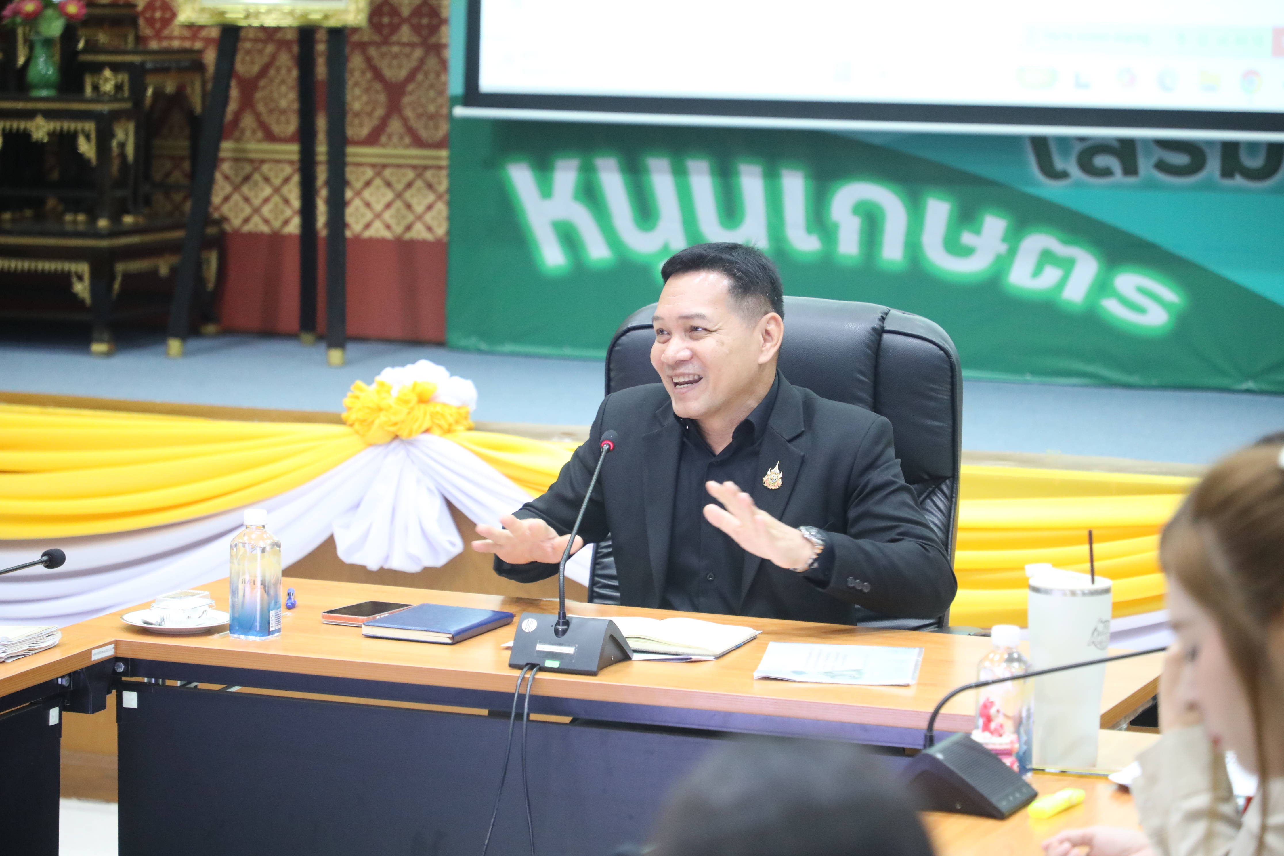title - สบท. เปิดประชุมภายในสำนักบริหารกองทุน